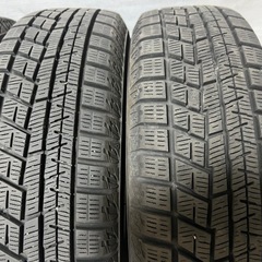 155/65R13 73Q  ヨコハマ国産 ホイル付き　中古4本　13インチ4J+45  軽自動車用の画像