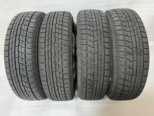 155/65R13 73Q  ヨコハマ国産 ホイル付き　中古4本　13インチ4J+45  軽自動車用