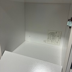 1箱鍵付きカラーボックス(白) 4個セット の画像