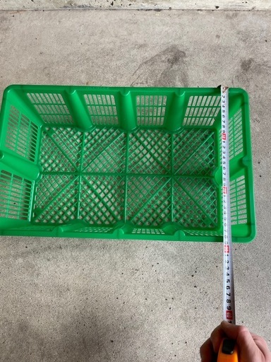 オクラ収穫用コンテナ