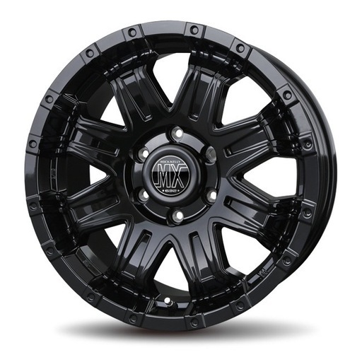 交換可！23年製　スタッドレス付 ロックケリー MX-Ⅱ 17インチ 7.5 +25 139.7-6穴 ハイラックス