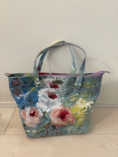 花柄トートバッグ