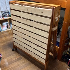 売約済！折りたたみすのこベッド☆シングルサイズの画像