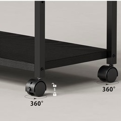 Maihail サイドテーブル ワゴン キャスター付き 
の画像