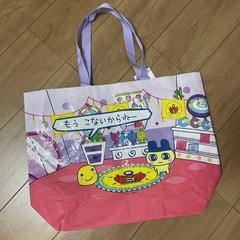 新品タグ付き未使用♡たまごっちのエコバッグです☺️の画像
