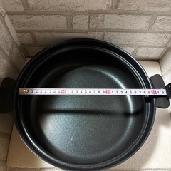 IH対応土鍋　直径30cmの画像