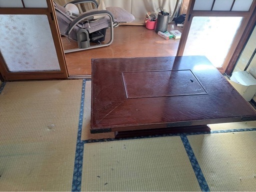 テーブル 囲炉裏 座卓
