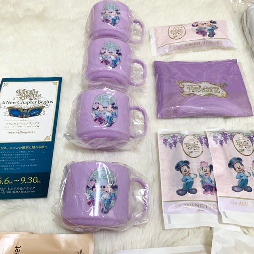 【非売品】 東京ディズニーシー ファンタジースプリングスホテル アメニティ 全種 即決 レア【非売品】TDS 東京ディズニーシー ファンタジースプリングス 