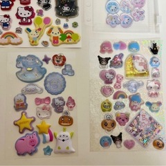 シール、ぬいぐるみの画像