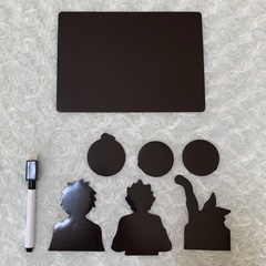 【非売品】 週刊少年ジャンプ 吹き出しつきホワイトボード&キャラマグネットセットの画像