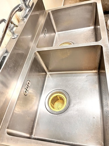特別投稿‼︎値下げしました‼︎現役
業務用シンク　　2層シンク　マルゼン　　