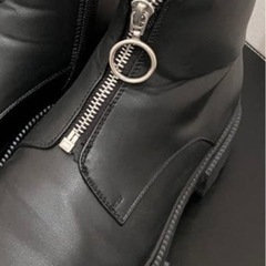 厚底センタージップブーツの画像