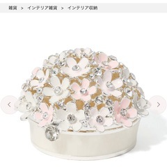 【Francfranc】ジュエリーケース　小物入れの画像