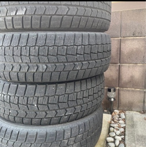 DUNLOP最終価格スタッドレスタイヤ17インチ4本バリ溝 (まさ) 福島の