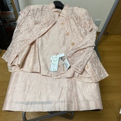 婦人服・春夏ジャケット（インポート）・春夏3点スーツ（ロング丈）・タグ付き未使用、無料の画像