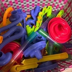 ビー玉コースター　マーブルラン　ビー玉転がしの画像