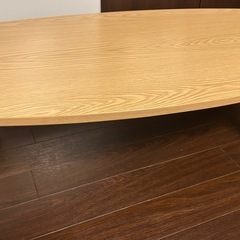 【お譲りします】ニトリ　折りたたみテーブル　ラポールDの画像