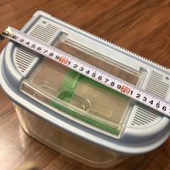 虫かご　飼育ケース(水槽/プラケース）2個の画像