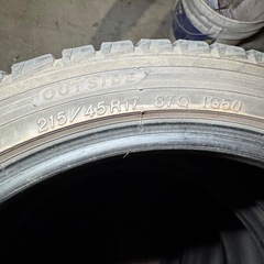 スタッドレスタイヤ ヨコハマ アイスガードig50プラス215/45R17 4本の画像