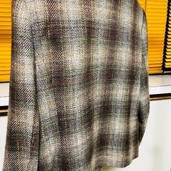 【あげます】カラーミックス　ツイードジャケット【タダ】の画像