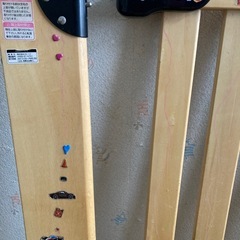 【栗山】ガトージ ベビーゲート 2箇所　ベビー用品　　の画像