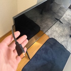 アイリスオーヤマ 50V型 4Kディスプレイ／通電OK・画面不良あり(ジャンク)の画像