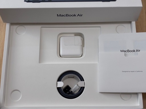 未使用に近い　バッテリー劣化無し　 MacBook Air　M2