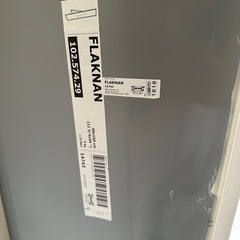 IKEA イケア 全身鏡 スタンドミラー FLÄKNAN ホワイト 姿見の画像