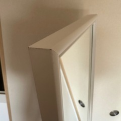IKEA イケア 全身鏡 スタンドミラー FLÄKNAN ホワイト 姿見の画像
