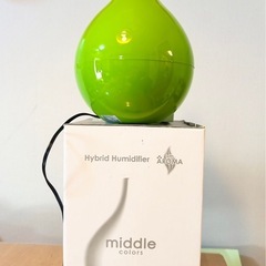 【中古】middle colors ハイブリッド式加湿器の画像