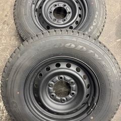 ハイエースタイヤホイールセット　中古 195/80R15の画像