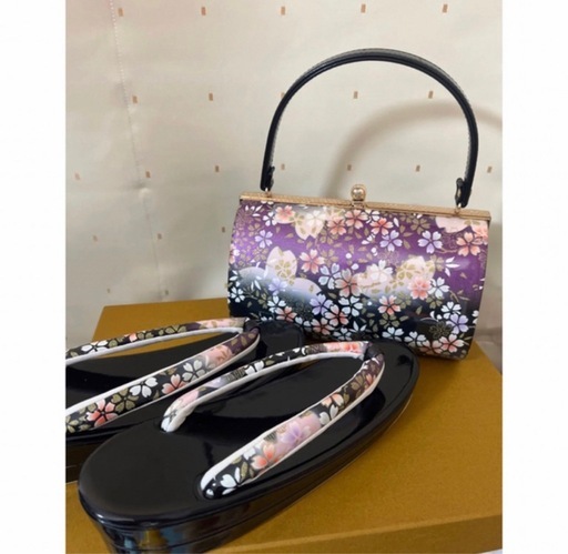 振袖フルセット☆振袖＋帯＋帯揚げ＋帯締め＋長襦袢＋重襟＋草履バック