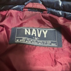 メンズMサイズダウンジャケットの画像