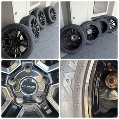 JAOS 22インチ アルミホイール 4本セット ランクル200系の画像