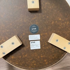 【美品】artek スツール 60 ホワイトラミネートの画像