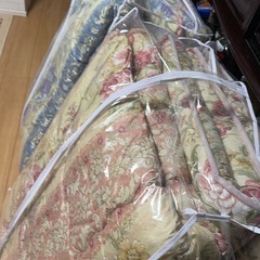 新品在庫#日本製#シングル合繊入羊毛布団かけ布団の画像