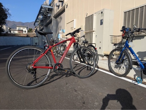新品で購入したマウンテンバイク
