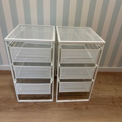 【美品】IKEA イケア　LENNART レッナールト　引き出しユニット　２個セットの画像