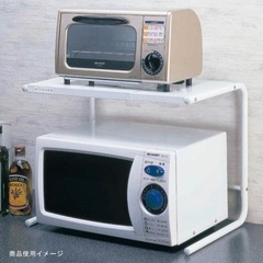 【お譲りします】レンジ上ラックの画像
