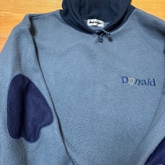 ドナルドダック　パーカー　Lの画像