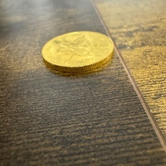 メープルリーフ 1/2オンス 15.55g 金貨の画像