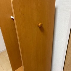 ピノコロ　キッズハンガーラック　棚　収納棚の画像