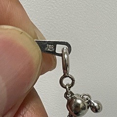 遺品整理k18750刻印ネックレスの画像