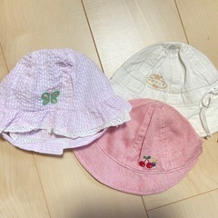 ベビー帽子セットの画像