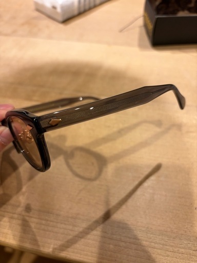 MOSCOT モスコット LEMTOSH MP レムトッシュ メガネ サングラス サイズ 46 クリアブラウン グレーレンズ メタルア