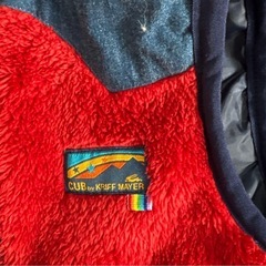 CUB by KRIFF MAYER フード付きダウンベスト 130 120の画像