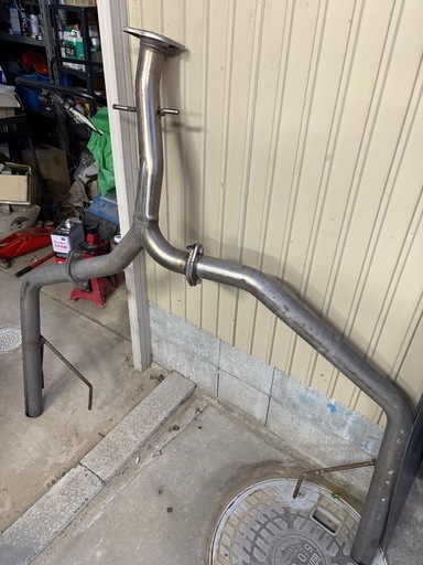 クラウン マークX マフラー リアピース brush (さい) 愛宕のパーツの