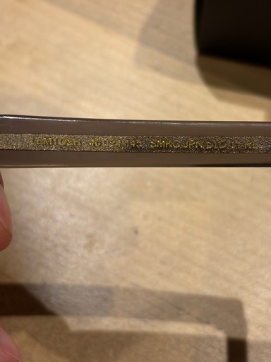 MOSCOT モスコット LEMTOSH MP レムトッシュ メガネ サングラス サイズ 46 クリアブラウン グレーレンズ メタルア