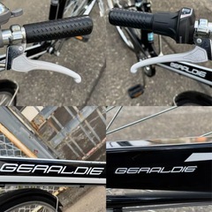 ★美品 自転車 シティーサイクル6段変速 27インチ 自転車　直接渡し大歓迎　通学 通勤の画像