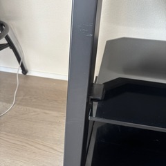美品！アメリカで購入テレビスタンドの画像